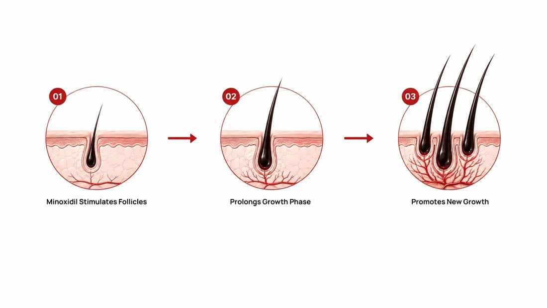 How Does Minoxidil Work for Hair Fall?